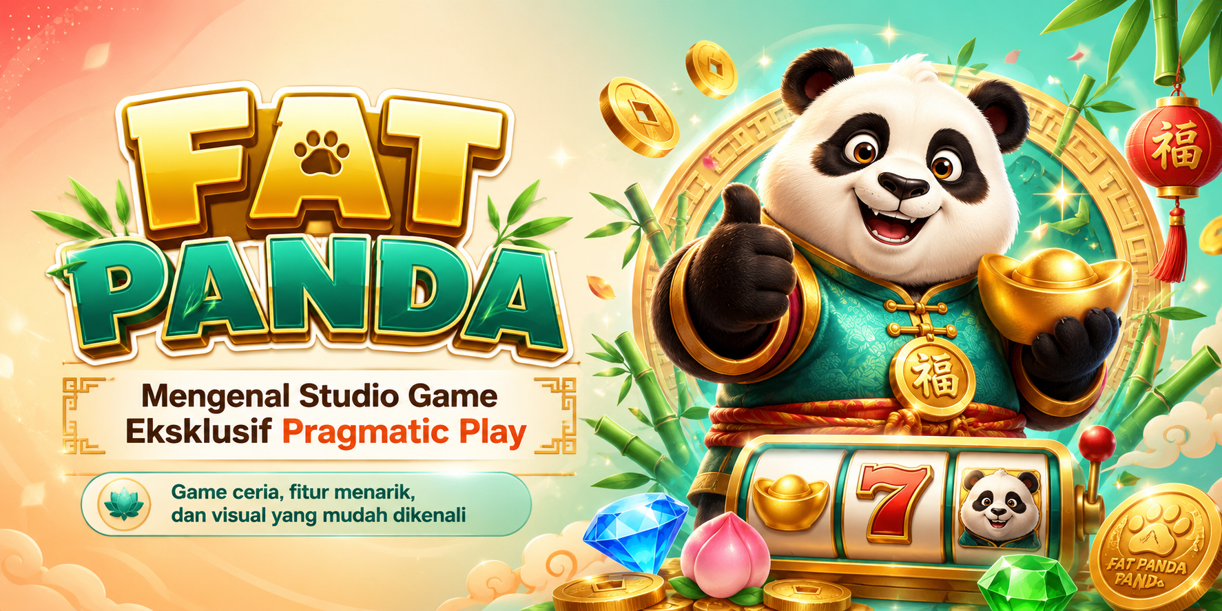 Mengenal Fat Panda, Studio Game Eksklusif Pragmatic Play